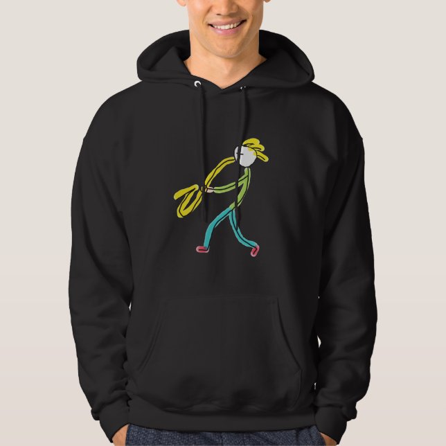 Moletom Saxofone Stickman (Frente)