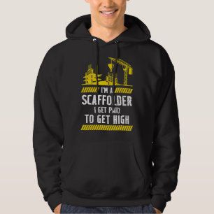 Moletom Scaffolder I Recebo O Scaffolheto De Construtor De