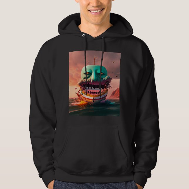 Moletom Scary boat (Frente)