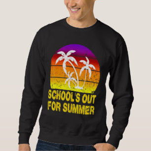 Moletom School Out For Summer Sun Vintage for Boy Girls