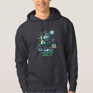 Moletom Science Ninja – Cute Chemist Cartoon DesigCamiseta