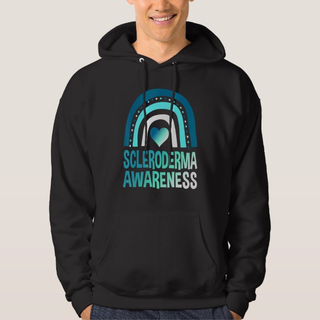 Moletom Scleroderma Sensibilização Mês Sobrevivente Guerre (Frente)