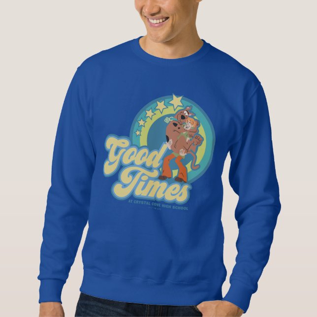 Moletom Scooby-Doo e Shaggy Good Times em Crystal Cove HS (Frente)