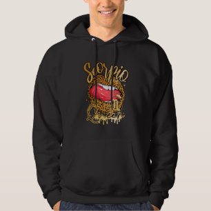 Moletom Scorpio Girl Birthday Engraçado Melanin Afro Queen