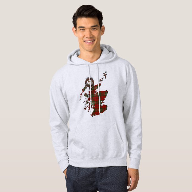 Moletom Scott Clan Crachá Adult Hoodie (Frente Completa)