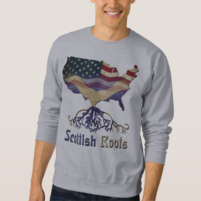 Moletom Scottish American Roots Sweshirt (Frente)