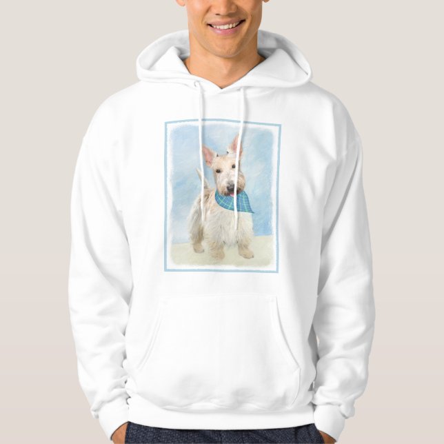Moletom Scottish Terrier Wheaten Dog Painting (Frente)