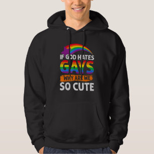 Moletom Se Deus Odeia Gay Por Que Somos Tão Bonitos Gay Q