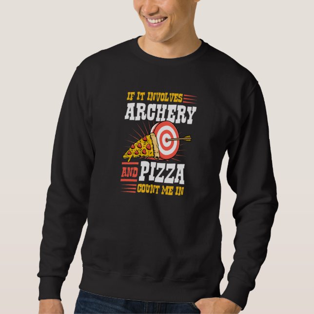 Moletom Se Envolve Arco e Flecha E Pizza Me Inclua (Frente)