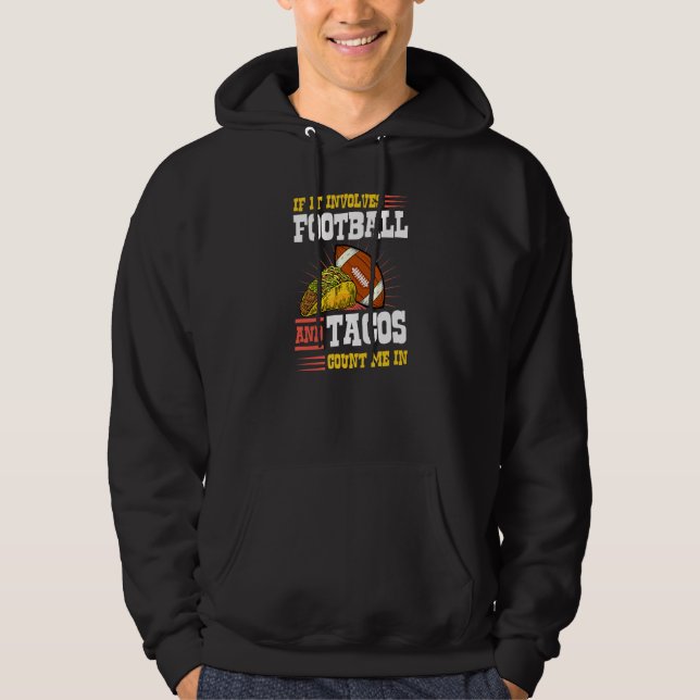 Moletom Se Envolve Futebol E Tacos Me Inclua (Frente)