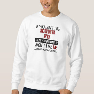 Moletom Se você não gosta de Kung Fu legal