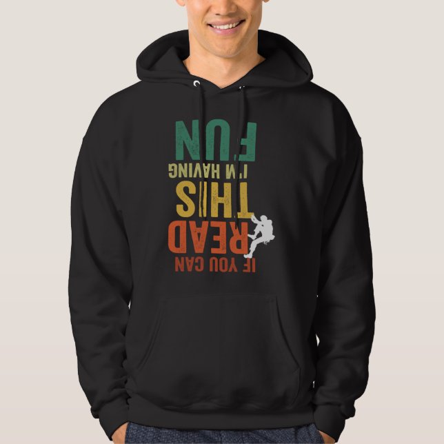 Moletom Se Você Pode Ler Isto Estou Me Divertindo Escaland (Frente)