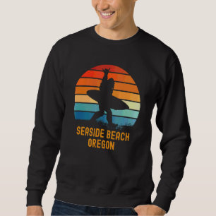 Moletom Seaside Beach Oregon Sasquatch Souvenir