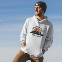 Seattle Skyline Sunset Férias Personalizadas da Fa