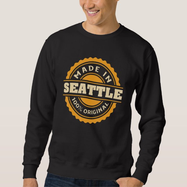 Moletom Seattle Terra Natal (Frente)