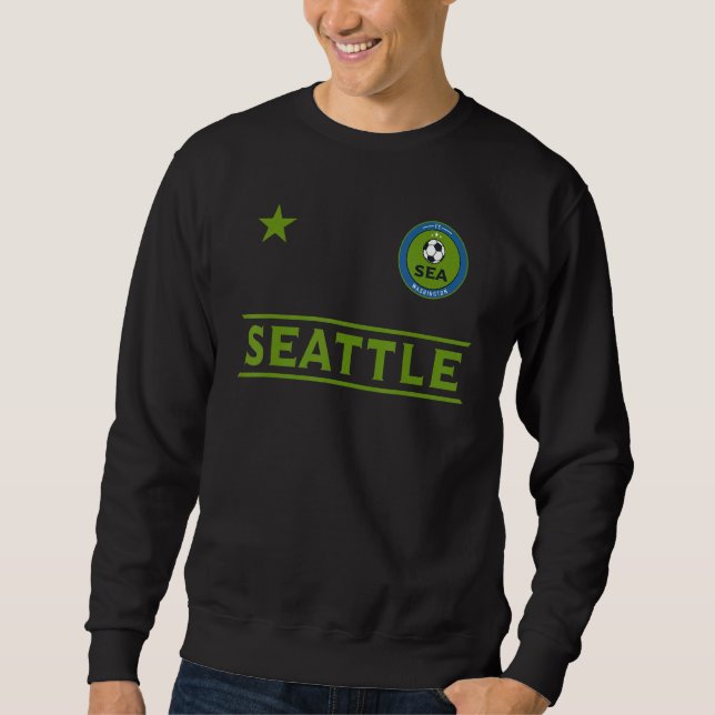 Moletom Seattle Washington Soccer Jersey Original (Frente)