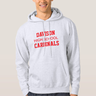 Moletom Segundo grau Davison - Hoodie Impresso