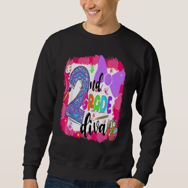 Moletom segundo Grau Diva Primeiro Dia De Roupas Para Meni (Frente)