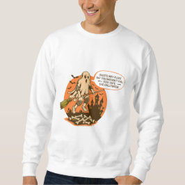 Moletom Segurança do Fantasma do Halloween - Mantenha-se s