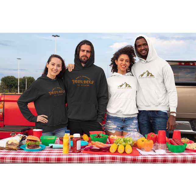 Moletom Seja Estável Como Montanha (Criador carregado)