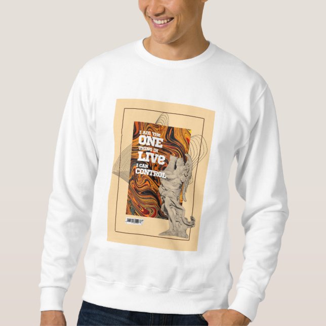 Moletom  Self Control Motivational sweatshirt (Frente)