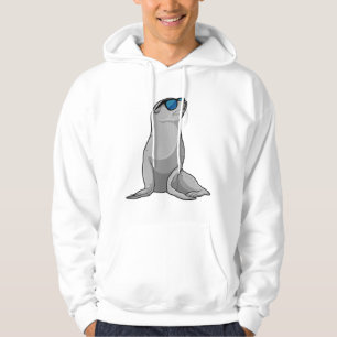 Moletom Selo com óculos de sol