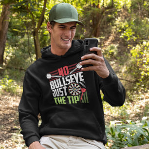 Moletom Sem Bullseye - Jogador De Dart Engraçado