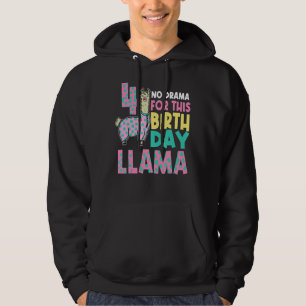 Moletom Sem Drama Para Este Aniversário Llama 4 Festa De D