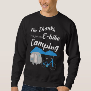 Moletom Sem Obrigados, vou acampar motocicletas Graphi