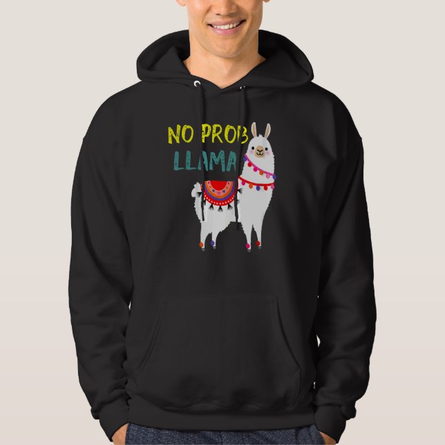 Moletom Sem Prob Llama Llama Alpaca (Frente)
