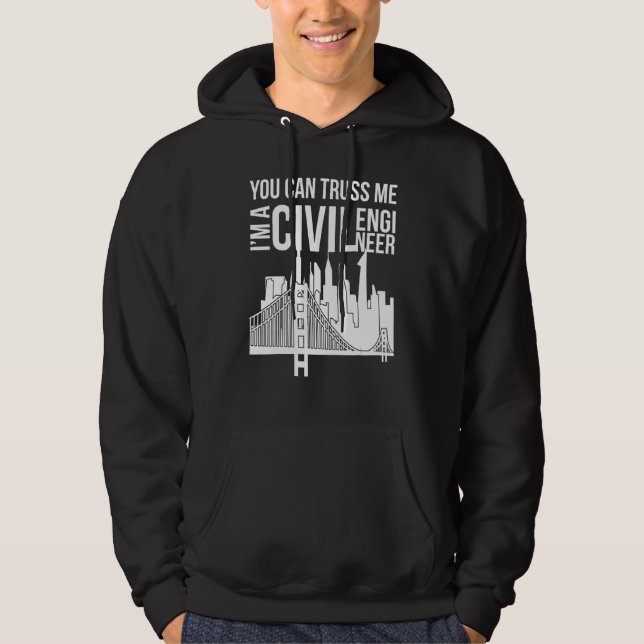 Moletom Semana da Engenharia Civil Engenheiro Civil (Frente)