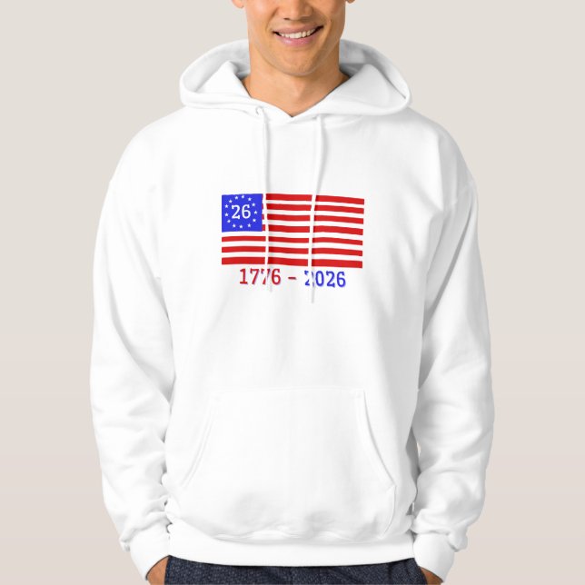 MOLETOM SEMIQUINCENTENNIAL: 1776 - 2026 (Frente)