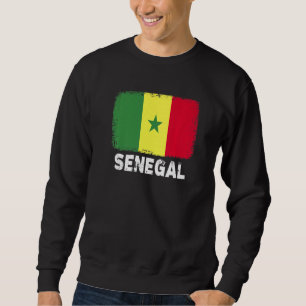 Moletom Senegal: Bandeira apoia Pessoas senegaleses