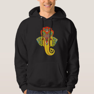 Moletom Senhor Ganesha Elefante Colorido Belo St Indiano