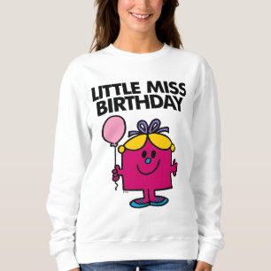 Moletom Senhorita pequena Aniversário Com Cor-de-rosa