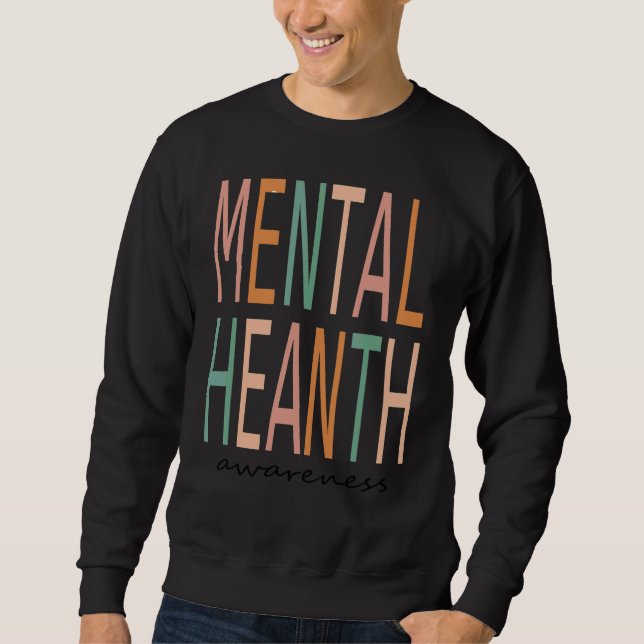 Moletom Sensibilização para a saúde mental (Frente)