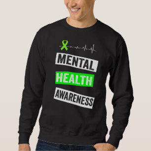 Moletom Sensibilização para a Saúde Mental Vestimos Verde