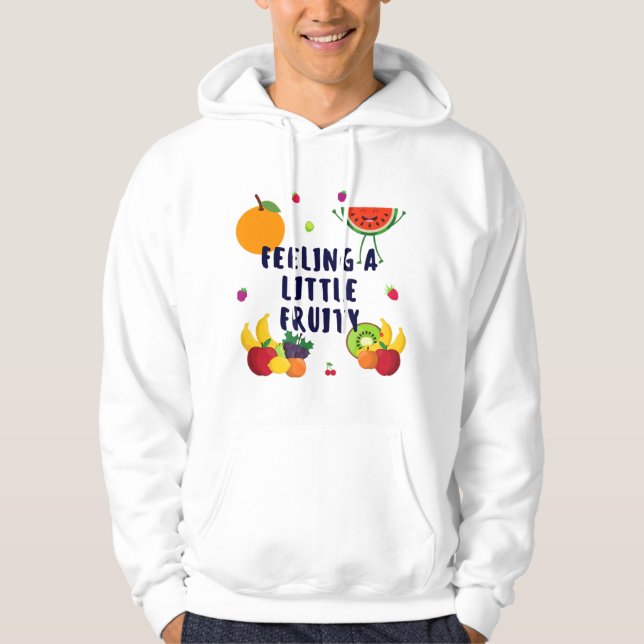 Moletom Sentir Um Pouco De Fruta Mulheres E Crianças (Frente)