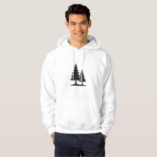 Moletom Serene Pine Tree Silhouette