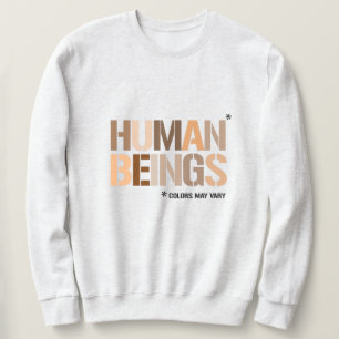 Moletom SERES HUMANOS: As cores podem variar