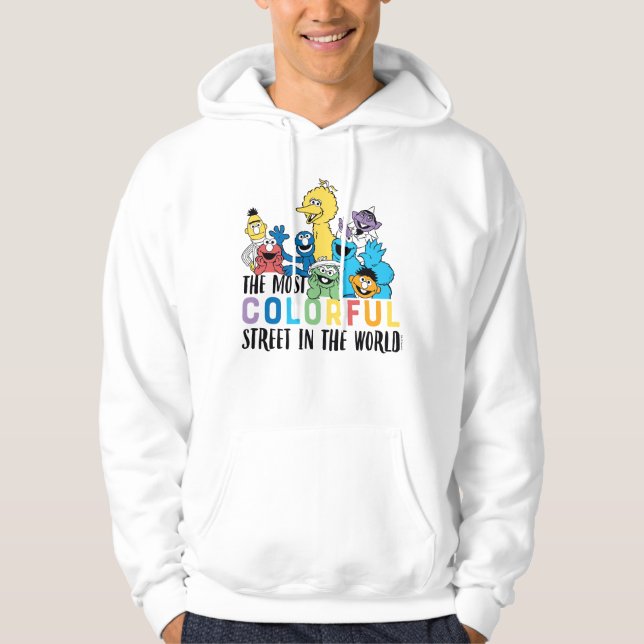 Moletom Sesame Street | A Rua Mais Colorida (Frente)