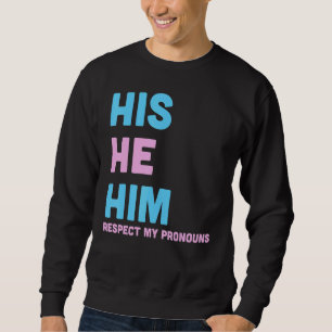 Moletom Seu Ele Dele Respeite Meus Pronomes Trans LGBT Tra