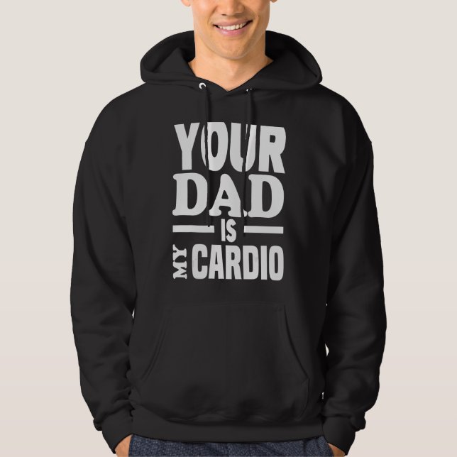 Moletom Seu Pai É Meu Cardio 2 (Frente)
