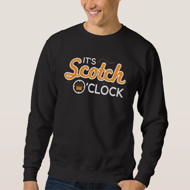 Moletom Seu Scotch O Clock Time Whiskey Makers (Frente)