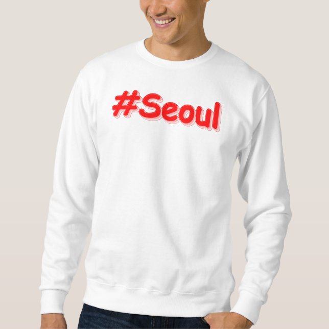 Moletom "#Seul" Design. Comprar Agora (Frente)