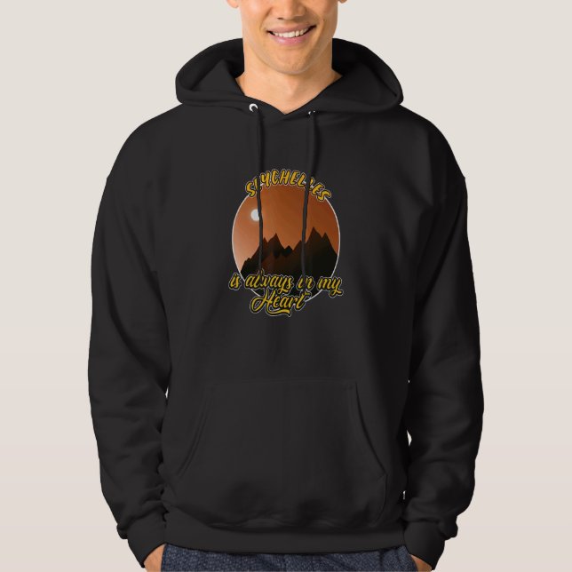 Moletom Seychelles Está Sempre No Meu Coração (Frente)