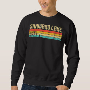Moletom Shawano Lake Wisconsin, Campanha de Pesca Engraçad