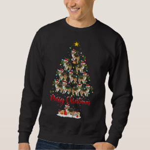 Moletom Sheltie Dog Lover Xmas Matando Papais noeis Shelti