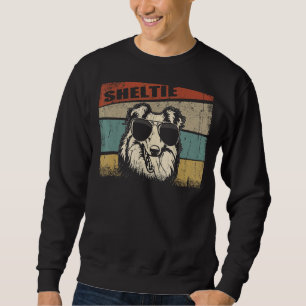 Moletom Sheltie Dog Simple Vintage Style Legal