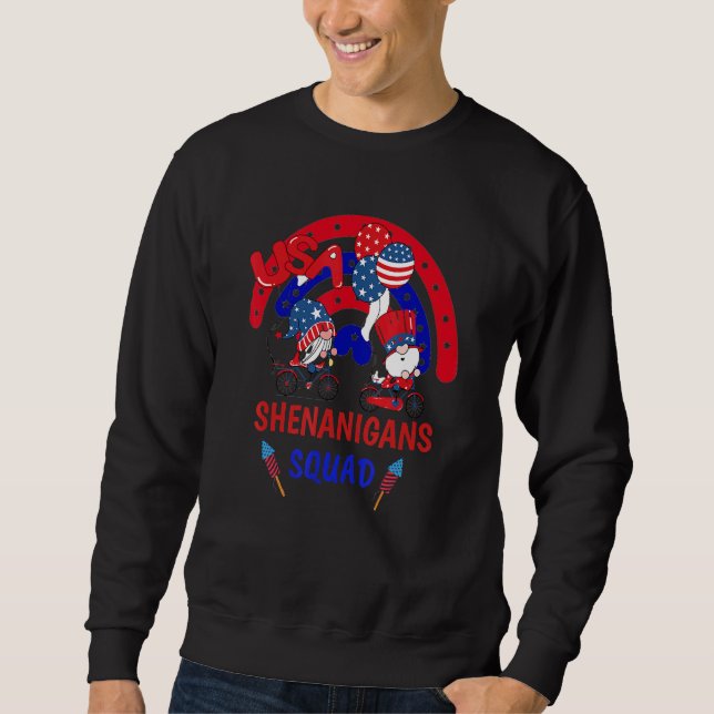 Moletom Shenanigans Squad Gnomos 4 De Julho Americano Fla (Frente)